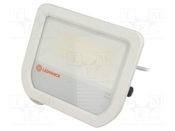Lamp: LED flood light; 4000(typ)K; IP65; Body: white; 50W; Len: 1m