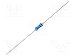 Resistor: thin film; THT; 8.66kΩ; 600mW; ±5%; Ø2.5x6.5mm; 50ppm/°C