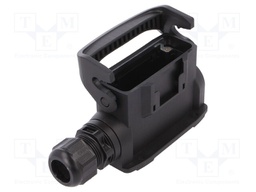 Enclosure: for rectangular connectors; Han Eco A; size 16A; M25