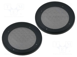 Loudspeaker grille; 130mm; metal; 2pcs.
