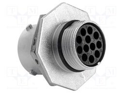 Connector: circular; Series: RT360; socket,plug; male; PIN: 12; IP67