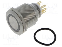 Switch: vandal resistant; Pos: 2; SPDT; 3A/220VAC; 5A/24VDC; IP65