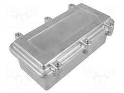 Enclosure: multipurpose; X: 96mm; Y: 192mm; Z: 67mm; aluminium; IP67