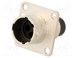 Connector: circular; Series: RT360; socket; male; PIN: 4; IP67