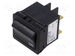 Circuit breaker; Urated: 240/415VAC; 6A; 3PST; Poles: 3; SNAP-IN