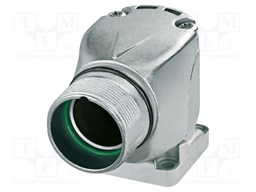 Enclosure for connectors: M23; shielded; IP67; RC; Gasket: FKM,FPM