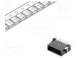 Connector: PCB to PCB; male; PIN: 12; 1.27mm; -55÷125°C; UL94V-0