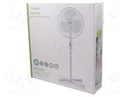 Fan: AC; 45W; 220÷240V; Ø: 400mm; Len: 1.5m; 600x600x1200mm; white