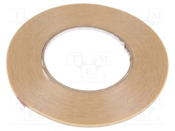 Tape: electrical insulating; W: 3.5mm; L: 45m; D: 0.304mm; beige