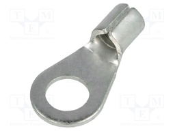 Ring terminal; M6; 4÷6mm2; crimped; for cable; non-insulated