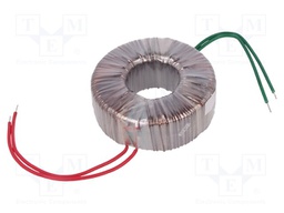 Transformer: toroidal; 120VA; 230VAC; 24V; 5A; 1.3kg; Leads: cables
