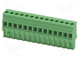 PCB connector, nominal cross section: 2.5 mm?, color: green,