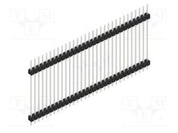 Connector: pin strips; pin header; male; PIN: 31; 2.54mm; THT; 1x31
