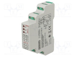 Voltage monitoring relay; for DIN rail mounting; AZF; IP20; 5A