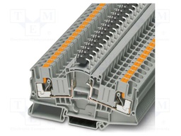 Splice terminal: rail; PA; L: 60.1mm; terminals: 2; W: 8.2mm