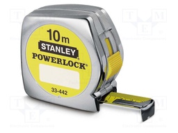 Measuring tape; L: 10m; Width: 25mm; Class: II