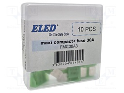 Fuse: fuse; 30A; 32VDC; automotive; 16.2mm; 16.2x6.5x18.5mm