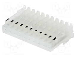 Plug; wire-board; female; PIN: 10; end connector; 2.54mm; IDC; 24AWG