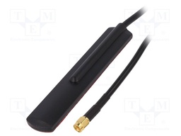 Antenna; GSM; 2dBi; linear; Mounting: for ribbon cable; 50Ω; Len: 3m
