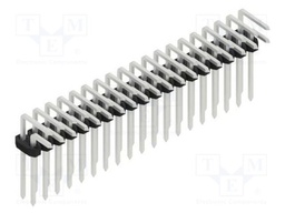 Connector: pin strips; pin header; male; PIN: 38; 2mm; THT; 2x19