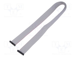 Ribbon cable with IDC connectors; Tape ph: 0.64mm; 609.6mm