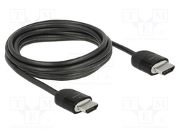 Cable; HDMI plug,both sides; HDMI 2.0,High Speed + Ethernet