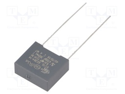 Capacitor: polypropylene; Y2; 4.7nF; 10mm; ±10%; 13x11x5mm; 300VAC