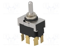 Switch: toggle; Pos: 2; DPDT; 20A/250VAC; 20A/30VDC; Illumin: none