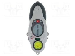 Non-contact metal and voltage detector; LCD