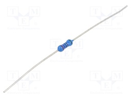Resistor: metal film; THT; 2.7kΩ; 250mW; ±0.5%; 6.3x2.3mm; 15ppm/°C