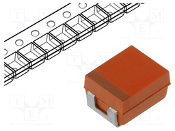 Capacitor: niobium; OxiCap; SMD; 47uF; 6.3VDC; Case: B; 1210; ±20%