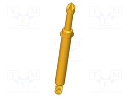 Test needle; Operational spring compression: 4mm; 5A; Ø: 2.3mm