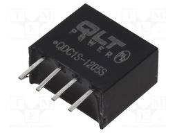 Converter: DC/DC; 1W; Uin: 10.8÷13.2V; 5VDC; SIL4; 7x11.7x10mm