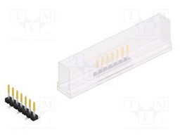 Connector: pin strips; pin header; male; PIN: 7; 2.54mm; SMT; 1x7