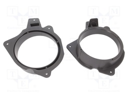 Speaker adapter; 165mm; Peugeot; Peugeot 207 2006->