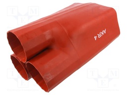 Cable breakout; 135/64mm; red; Diam.after shrinking: 55/27mm; AKR