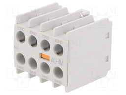 Auxiliary contacts; Series: METAMEC; Leads: screw terminals; IP20