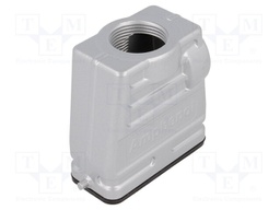 Enclosure: for HDC connectors; C146; size A10; for cable; M25