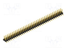 Connector: pin strips; pin header; male; PIN: 72; 2.54mm; SMT; 2x36