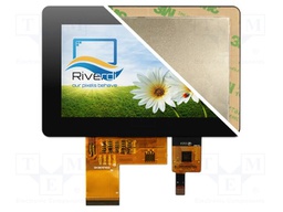 Display: TFT; 4.3"; 480x272; Illumin: LED; Dim: 120.38x79.2x4.8mm