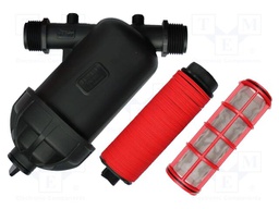 Anti-sand filter; Connection: 6/4"; Filter: disc; 120um; 200l/min