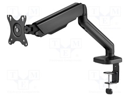 Holder; 9kg; 17÷32"; black; Arm len: 450mm; Dim: 570x480x117mm