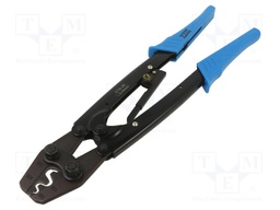 Tool: for crimping; ring tube terminal; 6÷25mm2