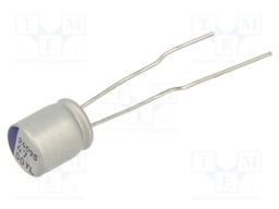 Capacitor: hybrid; THT; -55÷125°C; Body dim: Ø6.3x7.5mm; 47uF; ±20%