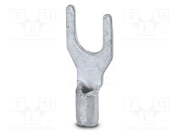 Non-insulated; Body: silver; Tip: fork