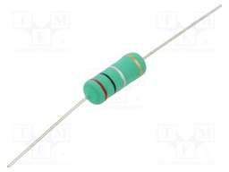 Resistor: wire-wound; THT; 200mΩ; 5W; ±5%; Ø6.5x17.5mm; 400ppm/°C