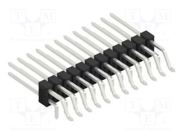 Connector: pin strips; pin header; male; PIN: 24; 2.54mm; SMT,THT