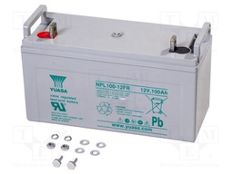 Re-battery: acid-lead; 12V; 100Ah; AGM; maintenance-free; 39kg