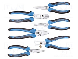 Kit: pliers; universal; 6pcs.
