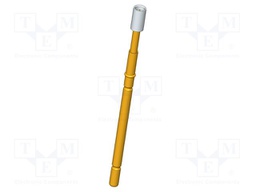 Test needle; Operational spring compression: 4mm; 5A; Ø: 2.3mm